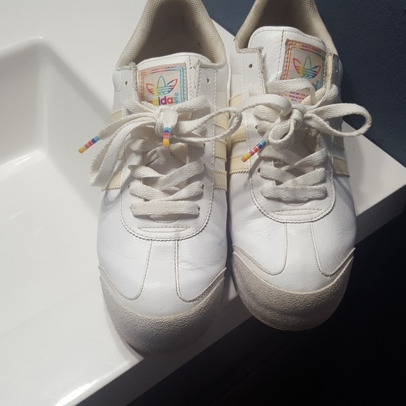 Adidas Samoa rainbow RARE 2014 Pride White sneaker - Picture 4 of 8